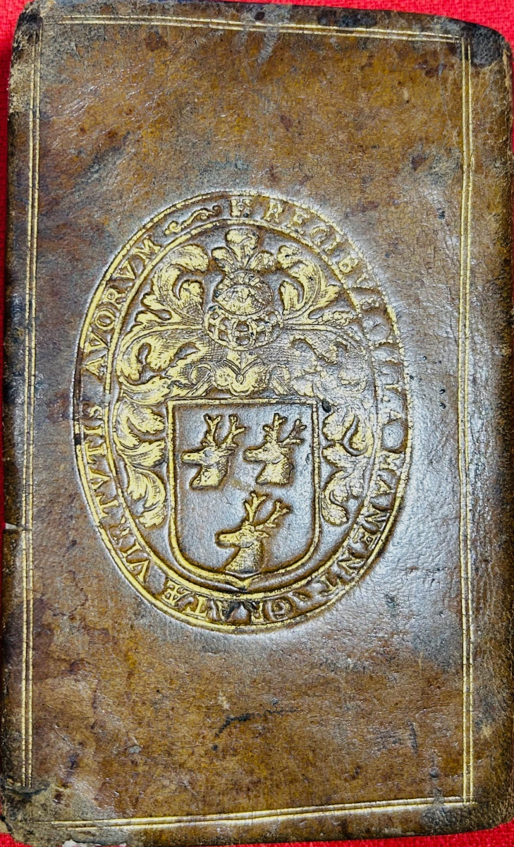 Bourdin (nicolas) - l'Uranie By Messire Nicolas Bourdin. 1640, Binding With The Author's Coat Of Arms.