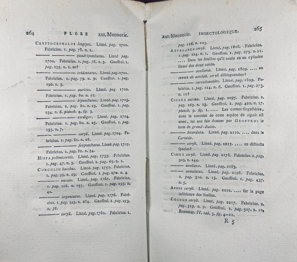 BREZ (Jaques) - La flore des insectophiles. Utrecht, chez Wild et Altheer, 1791, broché.-photo-6