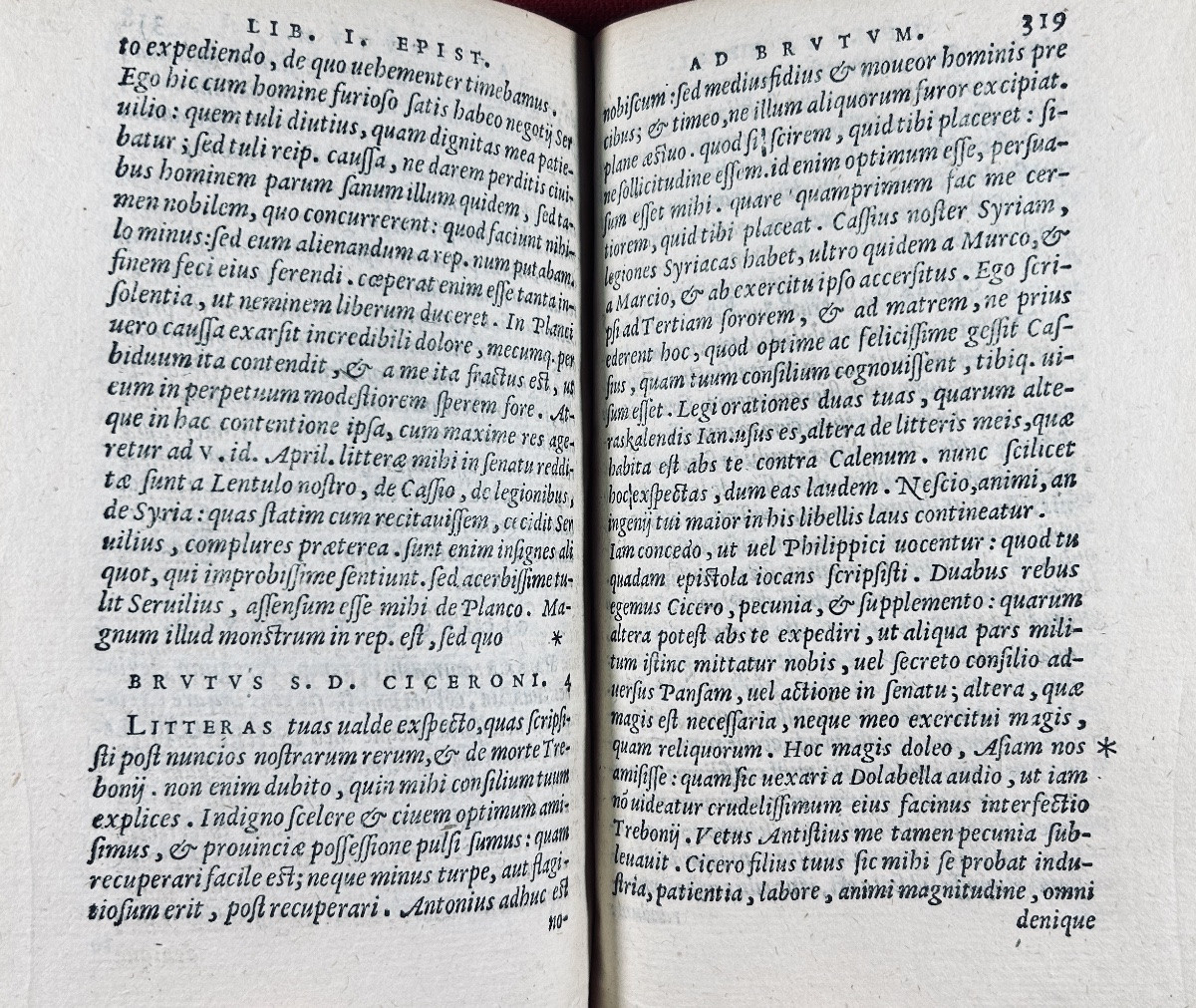 Cicero - Epistolae Ad Atticum, Ad M. Brutum. Venice, Alde Mance, 1564, In Period Binding..-photo-8