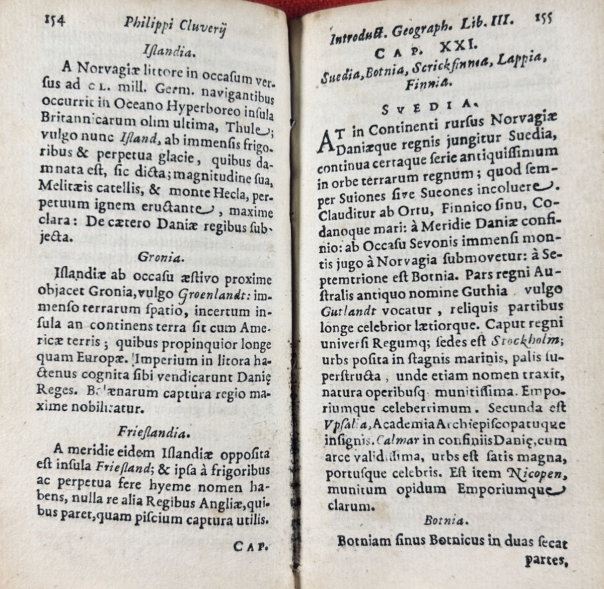 CLUVERII (Philippi) - Introductionis in Universam Geographiam. Ex-officina Elzevirana, 1629.-photo-5