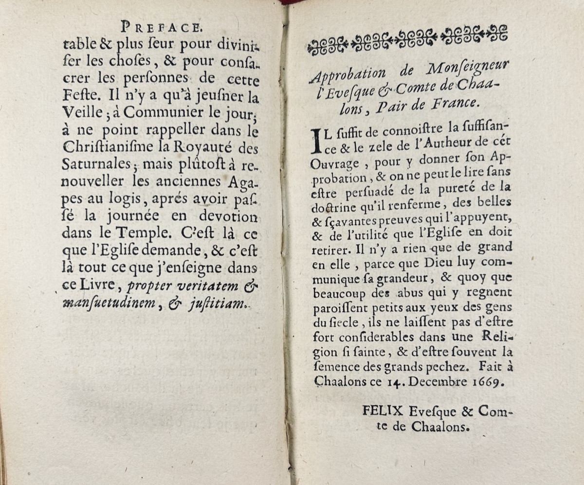 Deslyons - Singular And New Treatises Against The Paganism Of King Boit. Widow Saveux, 1670.-photo-2