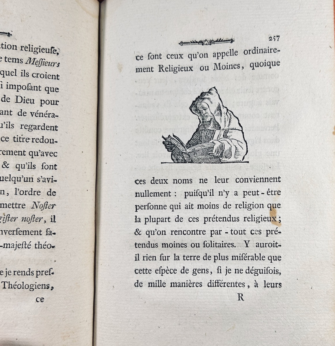 ÉRASME - Eloge de la folie. Thurneysen, 1780. Gravures d'après Holbein. Reliure d'époque.-photo-7