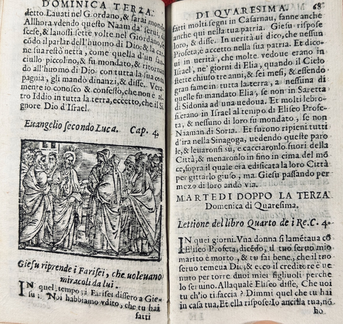 Fiorentino (remigio) - Epistole Et Evangeli Di Tutto l'Anno. 1591, In Old Binding.-photo-5