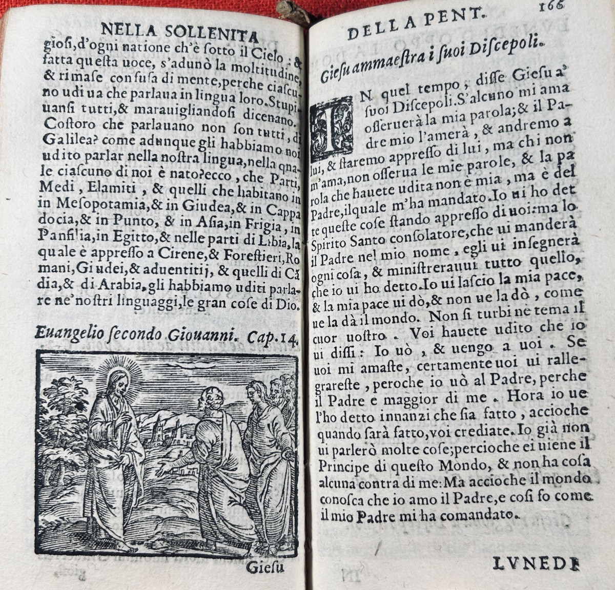 Fiorentino (remigio) - Epistole Et Evangeli Di Tutto l'Anno. 1591, In Old Binding.-photo-7