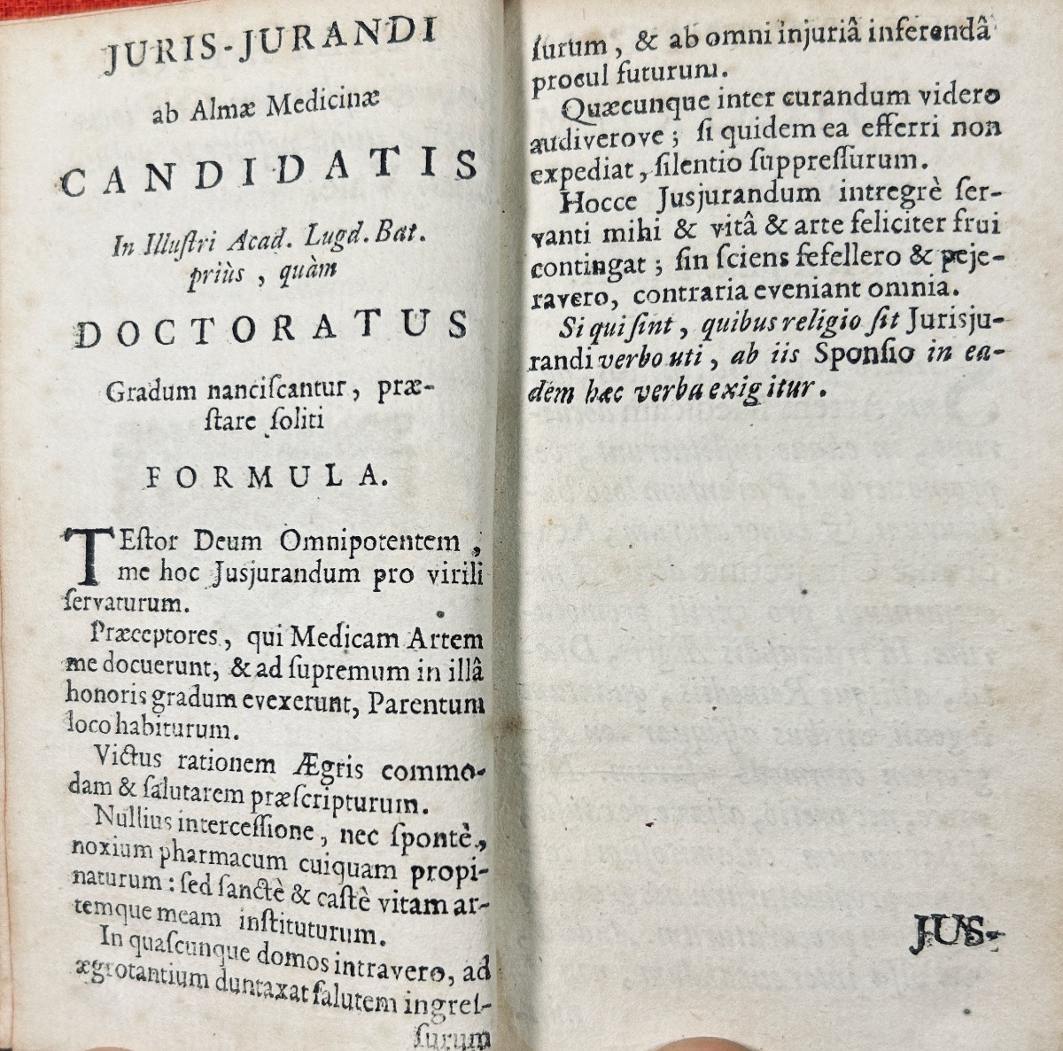 Hippocrates & Celsi - Aphorismi, Variorum Auctotum, Maxim. Langerak, 1732, Period Binding.-photo-4