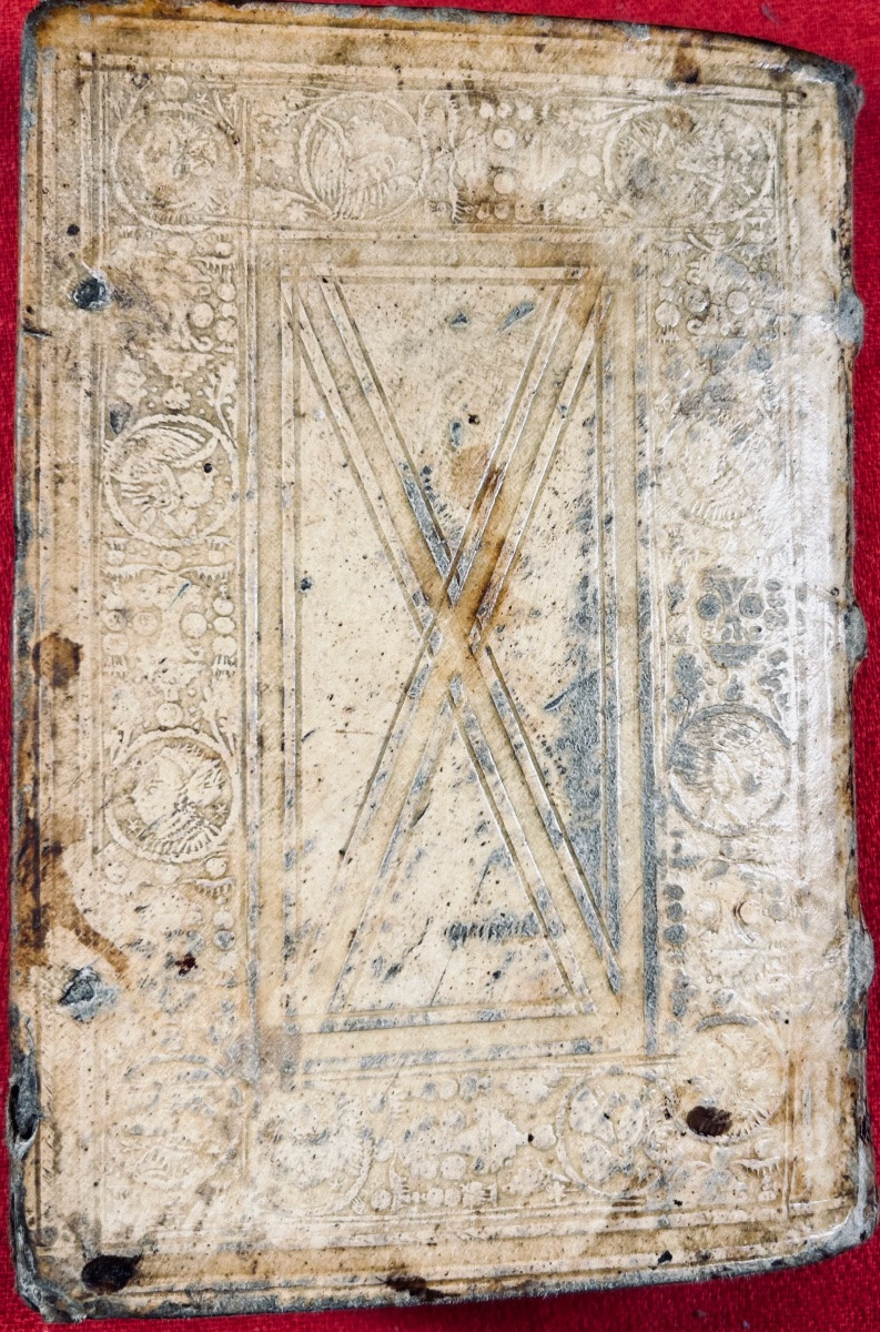 HOMÈRE - Ilias ad verbum translata Dino. Solingen, Soter, 1540, reliure en peau de truie.-photo-8