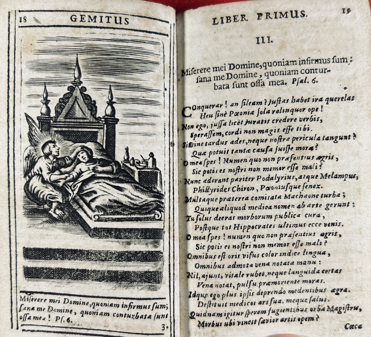 [hugo (hermannus)] - Pia Desideria Tribes Tomis Comprehensa. Cologne, Metternch, 1709, Bound.-photo-1
