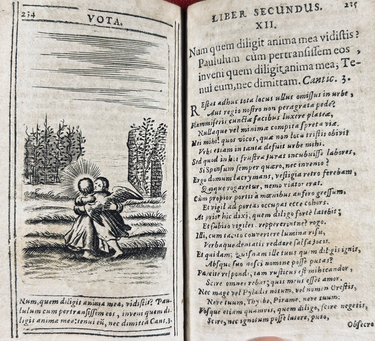 [hugo (hermannus)] - Pia Desideria Tribes Tomis Comprehensa. Cologne, Metternch, 1709, Bound.-photo-3