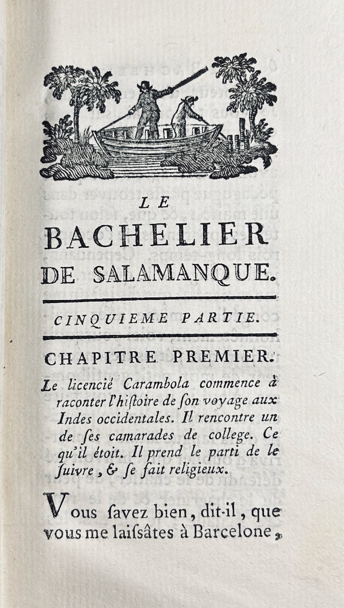 LE SAGE - Le bachelier de Salamanque ou Mémoires et aventures de Don Chérubin de la Ronda. 1777-photo-4