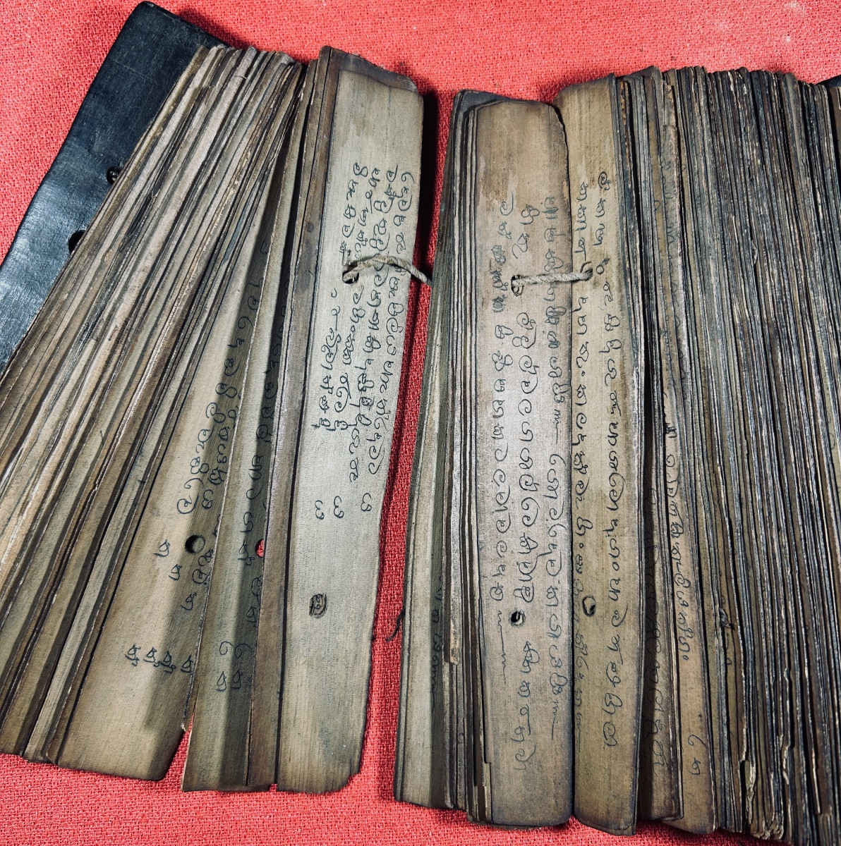 [buddhist Prayer Book] - Prayer Text In Sanskrit. India, Manuscript, Circa 1850. -photo-4