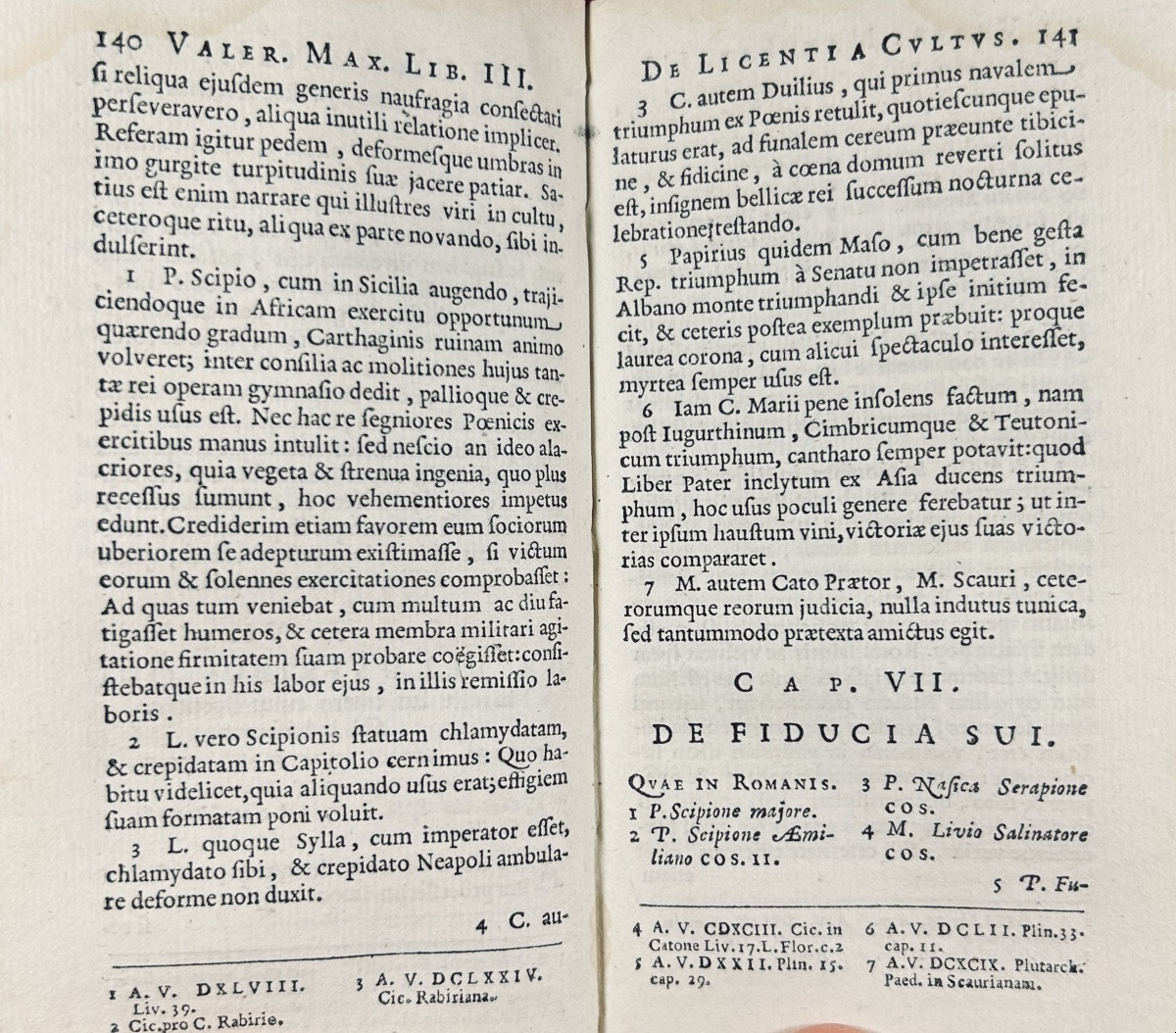 MAXIMI - Valerii Maximi Dictorum Factorumque Memorabilium. Heger, 1640, reliure vélin d'époque.-photo-3