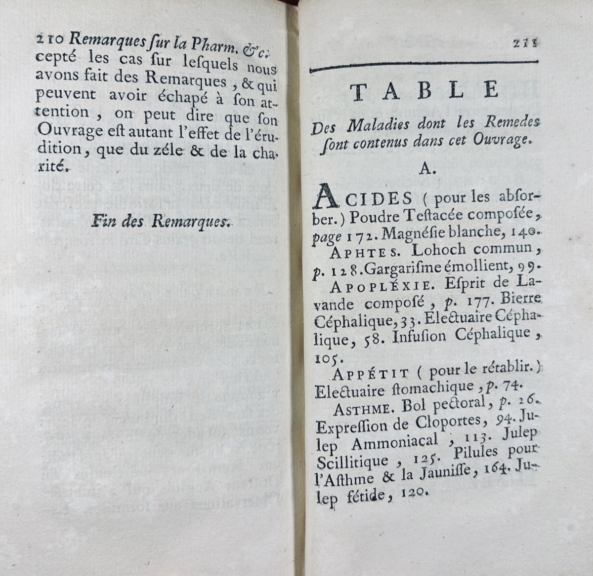 [MAZEAS (Guillaume)] - La pharmacopée des pauvres. Paris, Herissant, 1757, reliure plein veau.-photo-3