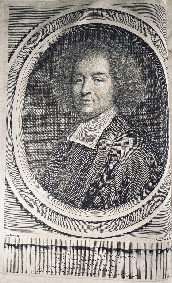 Moreri (louis) - The Great Historical Dictionary. Lyon, Chez Girin & Rivière, 1683, 2 Volumes.-photo-3