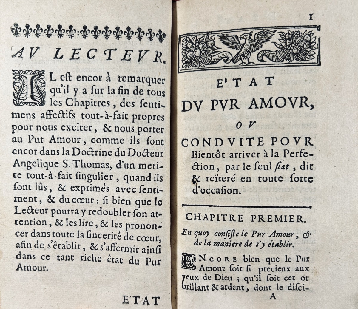 PINY (Alexandre) - État du pur amour ou conduite pour bientôt arriver à la perfection. 1682.-photo-2
