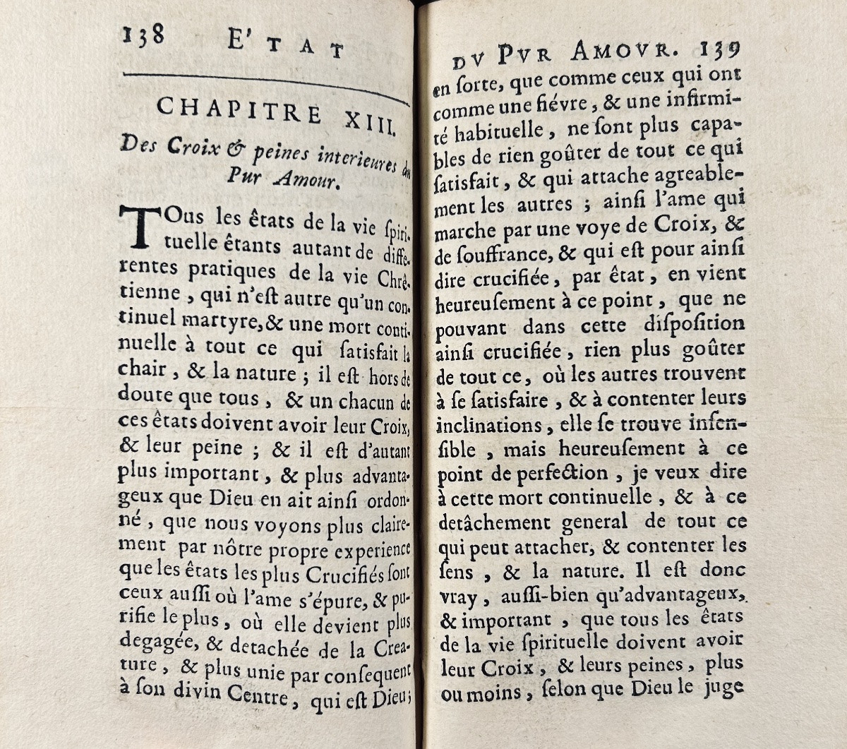 PINY (Alexandre) - État du pur amour ou conduite pour bientôt arriver à la perfection. 1682.-photo-5