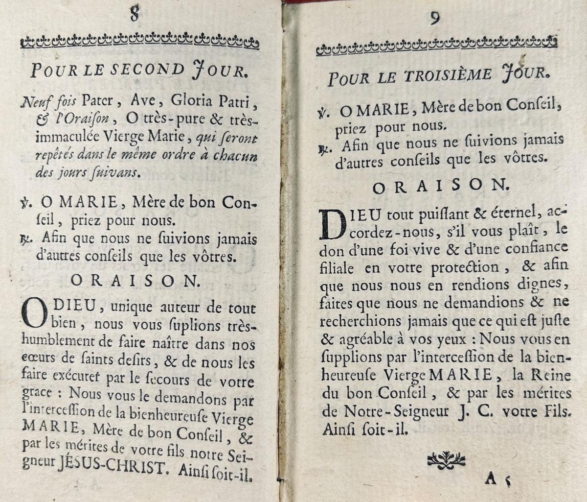 [religion] Practices Of Piety, For A Novena In Honor Of Our Lady Of Good Counsel. 1743-photo-2