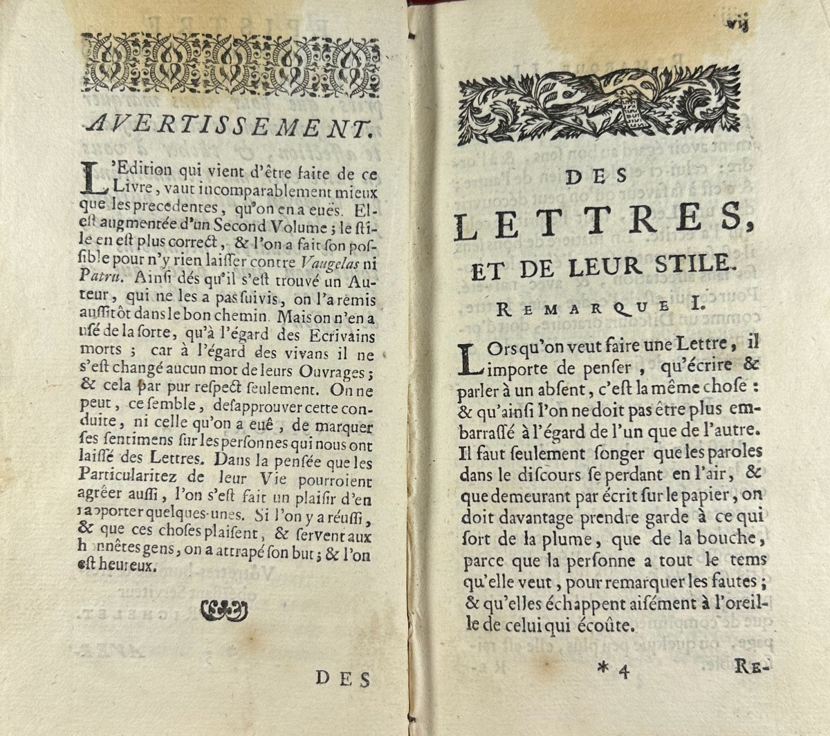 RICHELET (César-Pierre) - Les plus belles lettres françoises sur toutes sortes de sujets. 1699.-photo-4