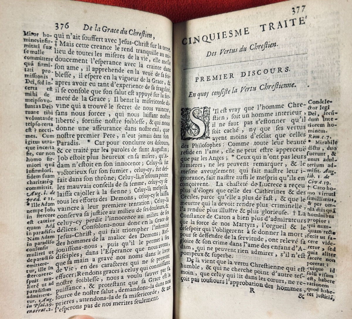 SENAULT (Jean-François) - L'Homme Chrestien, ou la réparation de la nature par la grâce. 1665.-photo-2