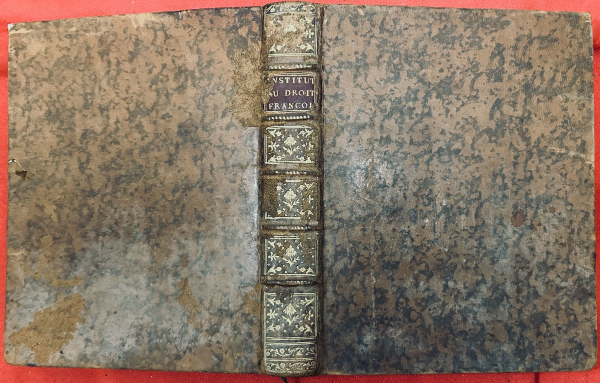 Serres (c.) - The Institutions Of French Law Following The Order Of Those Of Justinian. 1771.-photo-6