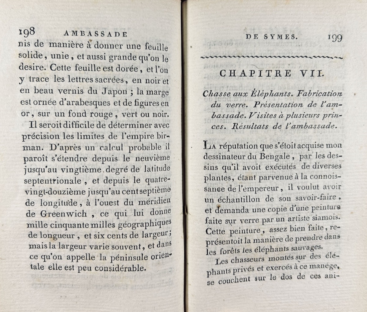 Symes (major M.) - Embassy To The Kingdom Of Ava Or The Burmese Empire. Dufour, 1807.-photo-5