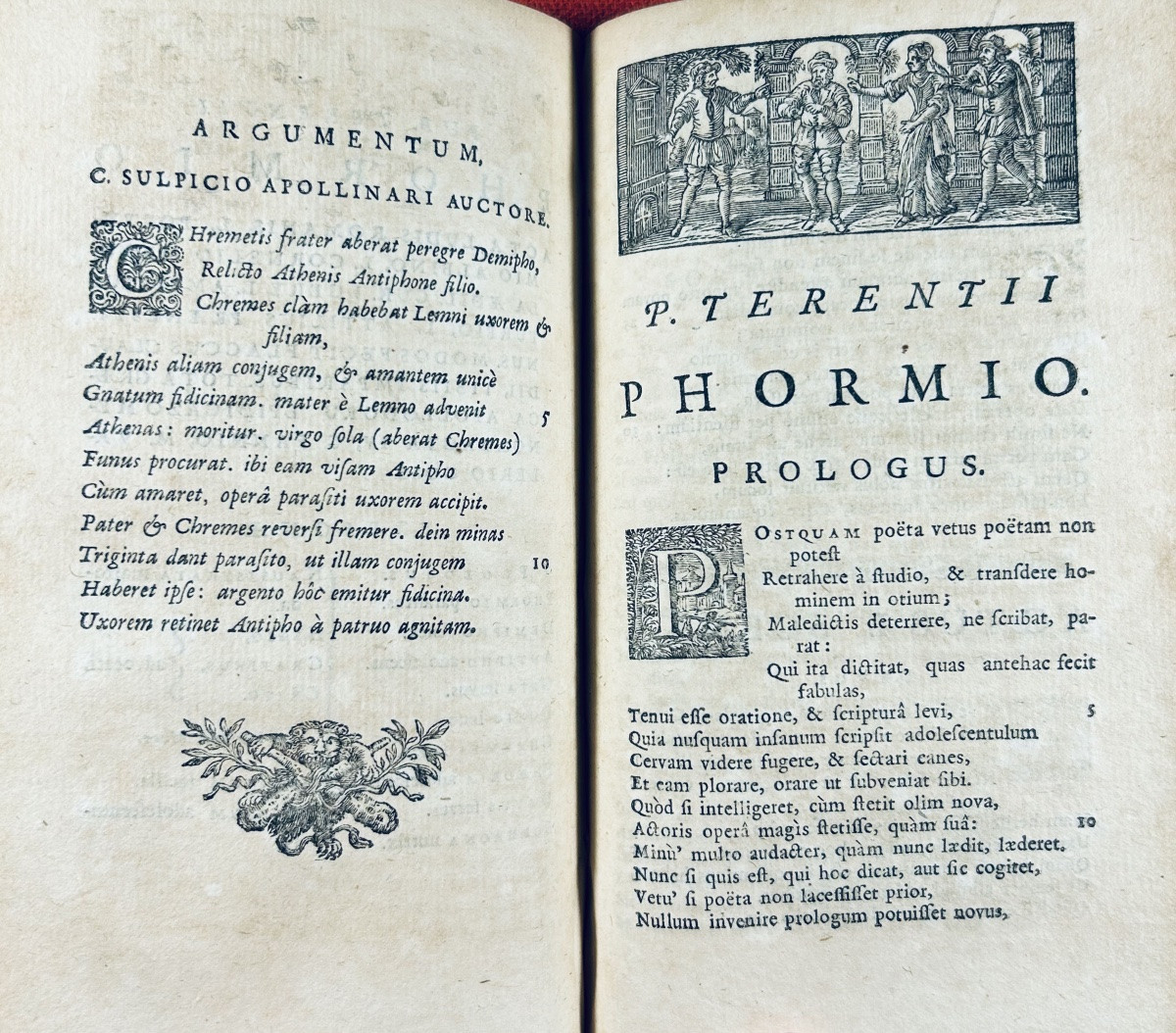 TÉRENCE - Publii Terentii carthaginiensis afri comoediae sex. Chez Tonson & Watts, 1713.-photo-6