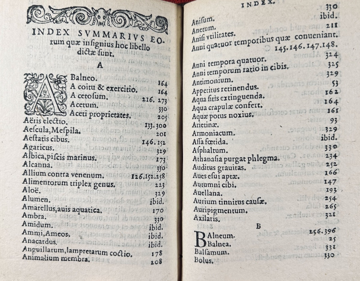 Villeneuve - Curion - Crell - Pictorius - De Conservanda Bona Valetudine. Paris, 1575.-photo-4