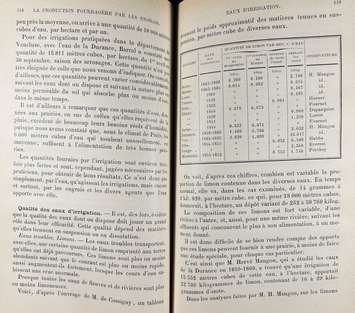 [agriculture] - Joulie - Forage Production By Fertilizers. Meadows And Grasslands. 1887.-photo-3