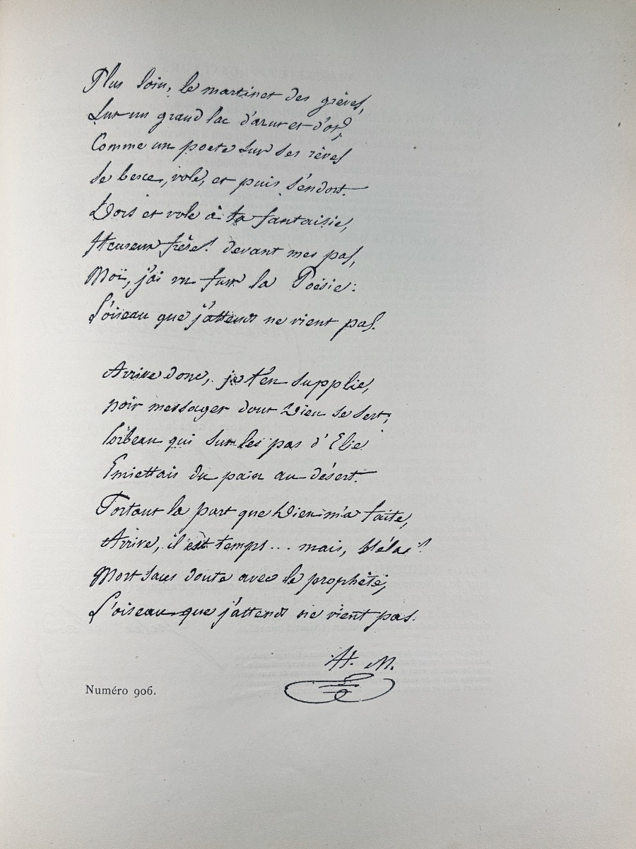 [bibliography] - Charavay - Autograph Letters Comprising The Collection Of Alfred Bovet. 1885-photo-3