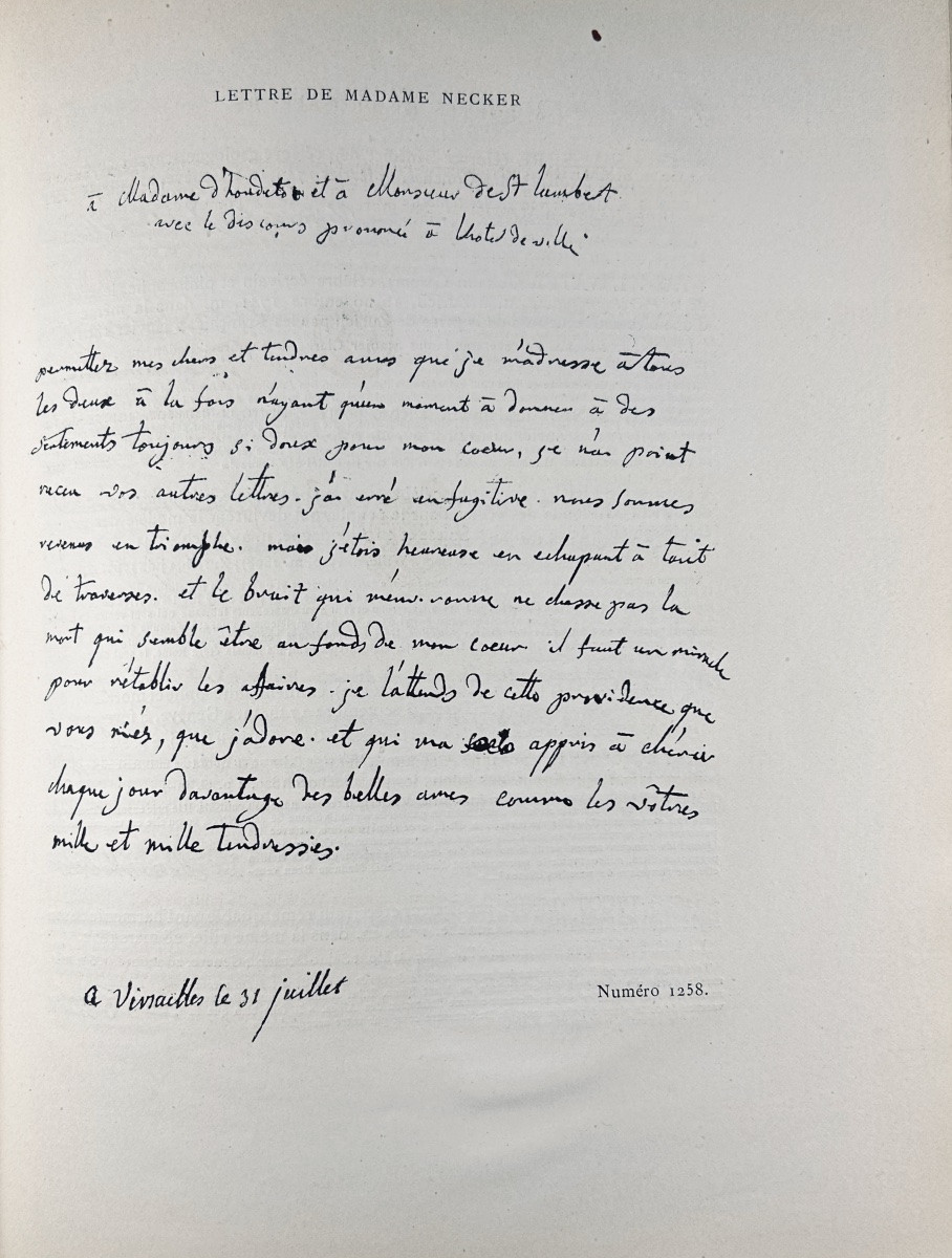[bibliography] - Charavay - Autograph Letters Comprising The Collection Of Alfred Bovet. 1885-photo-4
