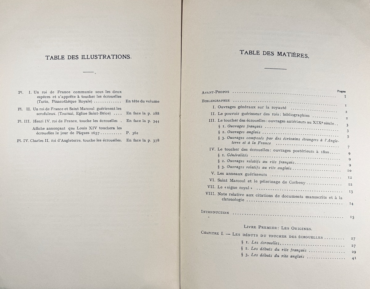 BLOCH (Marc) - Les rois thaumaturges. Strasbourg, Librairie Istra, 1924, broché à faire relier.-photo-6