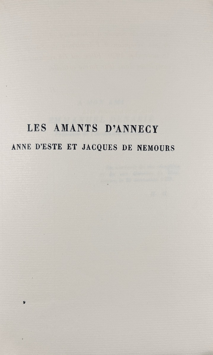 Bordeaux - Loves Of Times Past. Plon-nourrit, 1923, One Of 50 Copies On Holland Paper.-photo-1