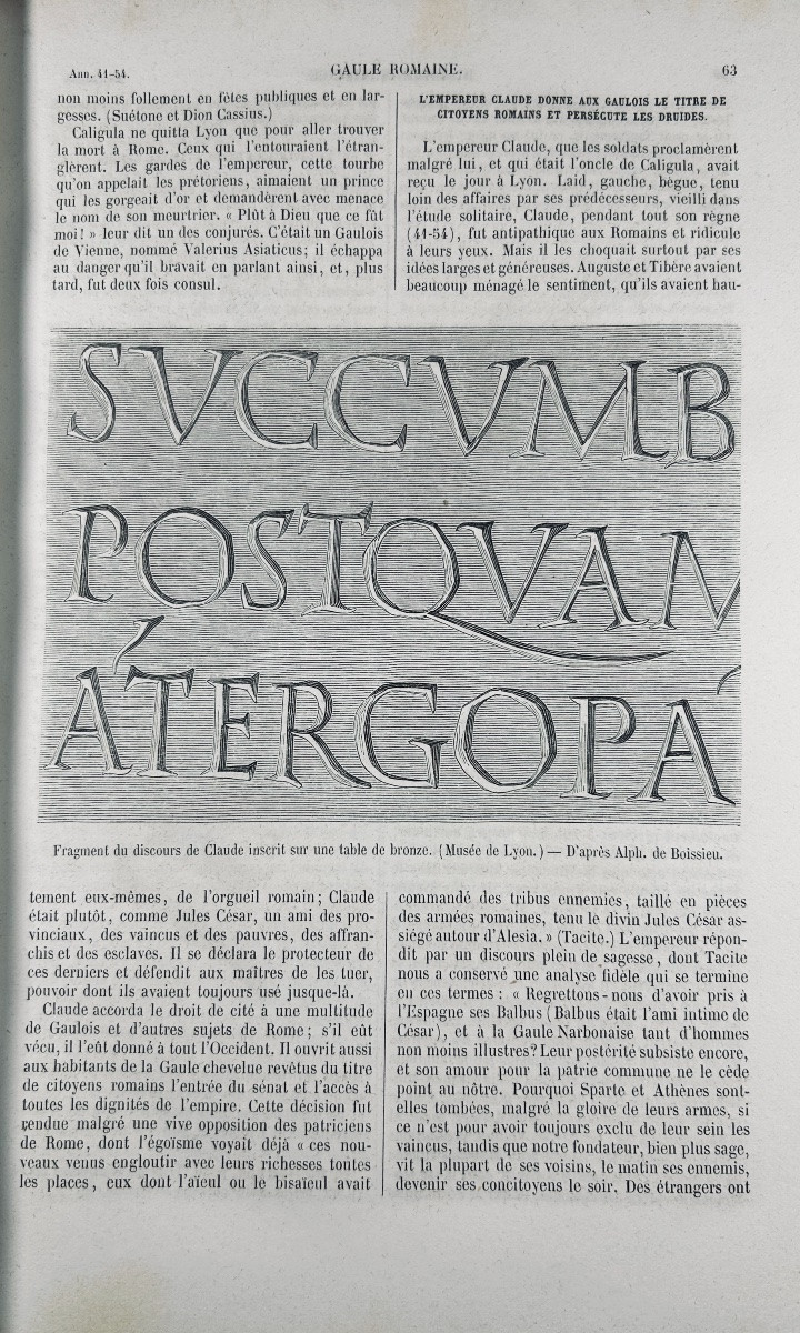 Bordier & Charton - History Of France From The Earliest Times. 1859, Contemporary Binding.-photo-2