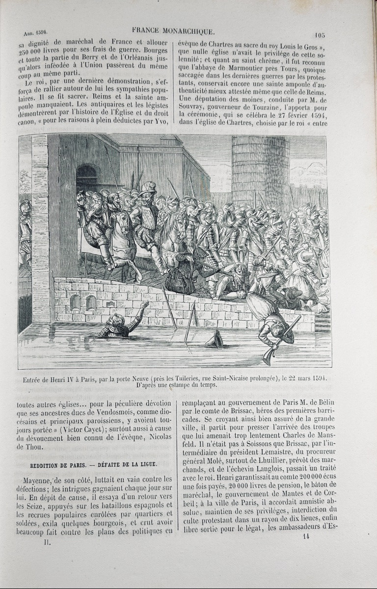 Bordier & Charton - History Of France From The Earliest Times. 1859, Contemporary Binding.-photo-6