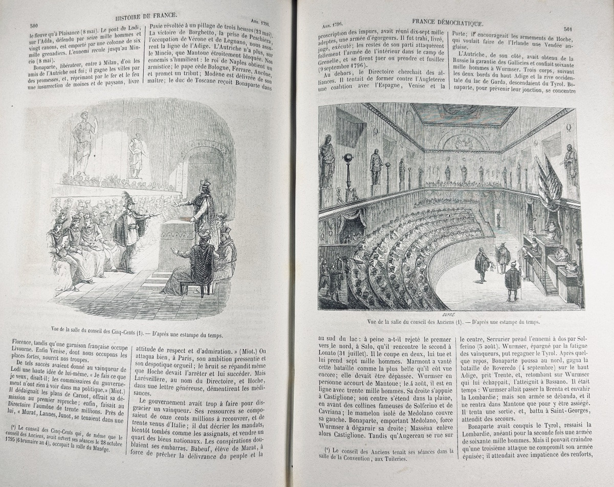 Bordier & Charton - History Of France From The Earliest Times. 1859, Contemporary Binding.-photo-8