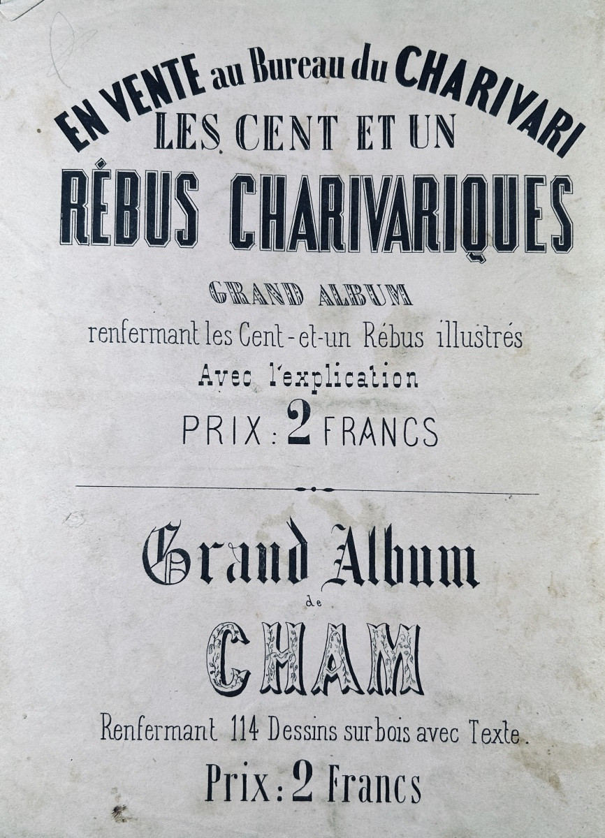 CHAM - Proudhoniana ou les socialistes modernes commentés et illustrés. Charivari, 1848, broché-photo-8