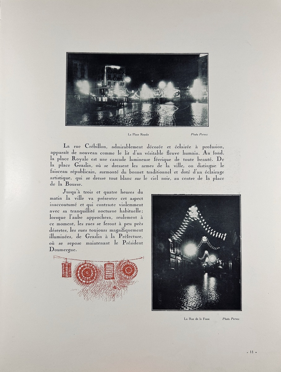 The Presidential Trip To Nantes And Saint-nazaire 3-4-5 April 1930. Chantreau, 1930, Paperback.-photo-3