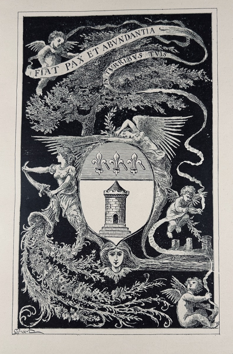 Dupond - Legends & Stories Of Trévoux. Trévoux, Jules Jeannin, 1901, Binding To Be Restored.-photo-3