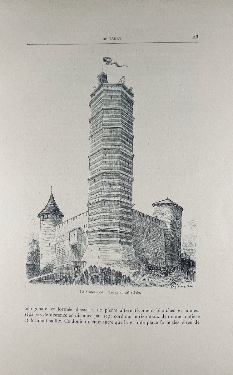 Dupond - Legends & Stories Of Trévoux. Trévoux, Jules Jeannin, 1901, Binding To Be Restored.-photo-1