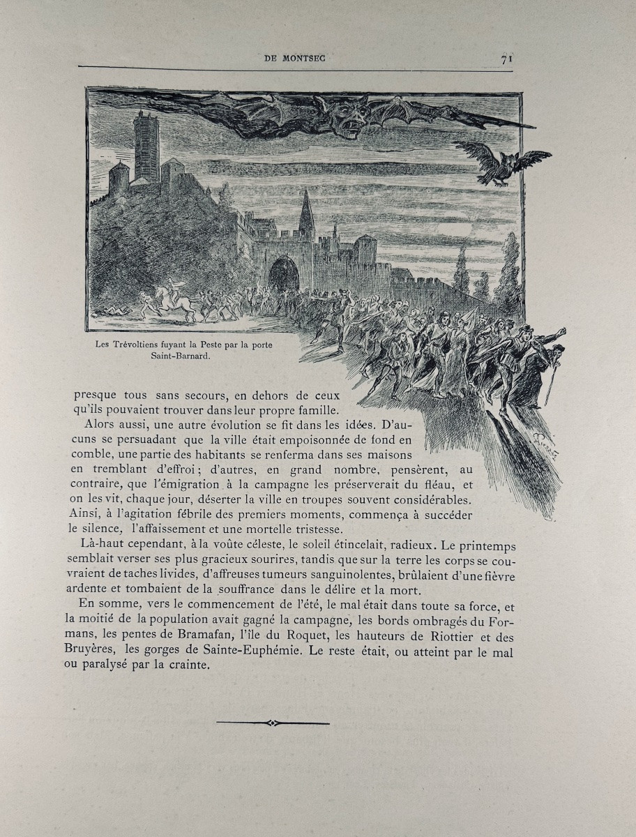 Dupond - Legends & Stories Of Trévoux. Trévoux, Jules Jeannin, 1901, Binding To Be Restored.-photo-3