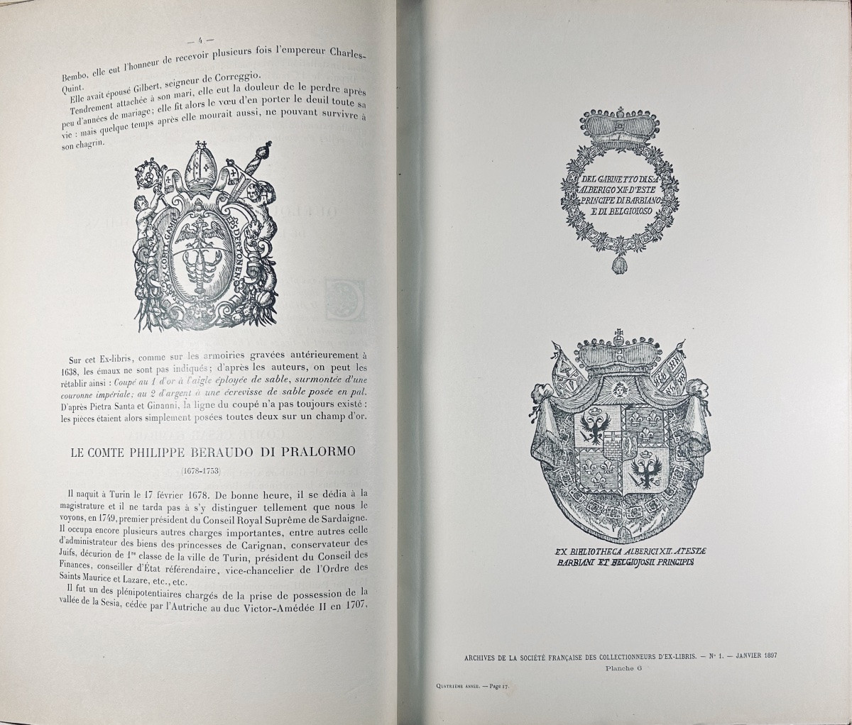 French Society Of Collectors Of Bookplates And Historical Bindings. 1897-1937, Bound-photo-4
