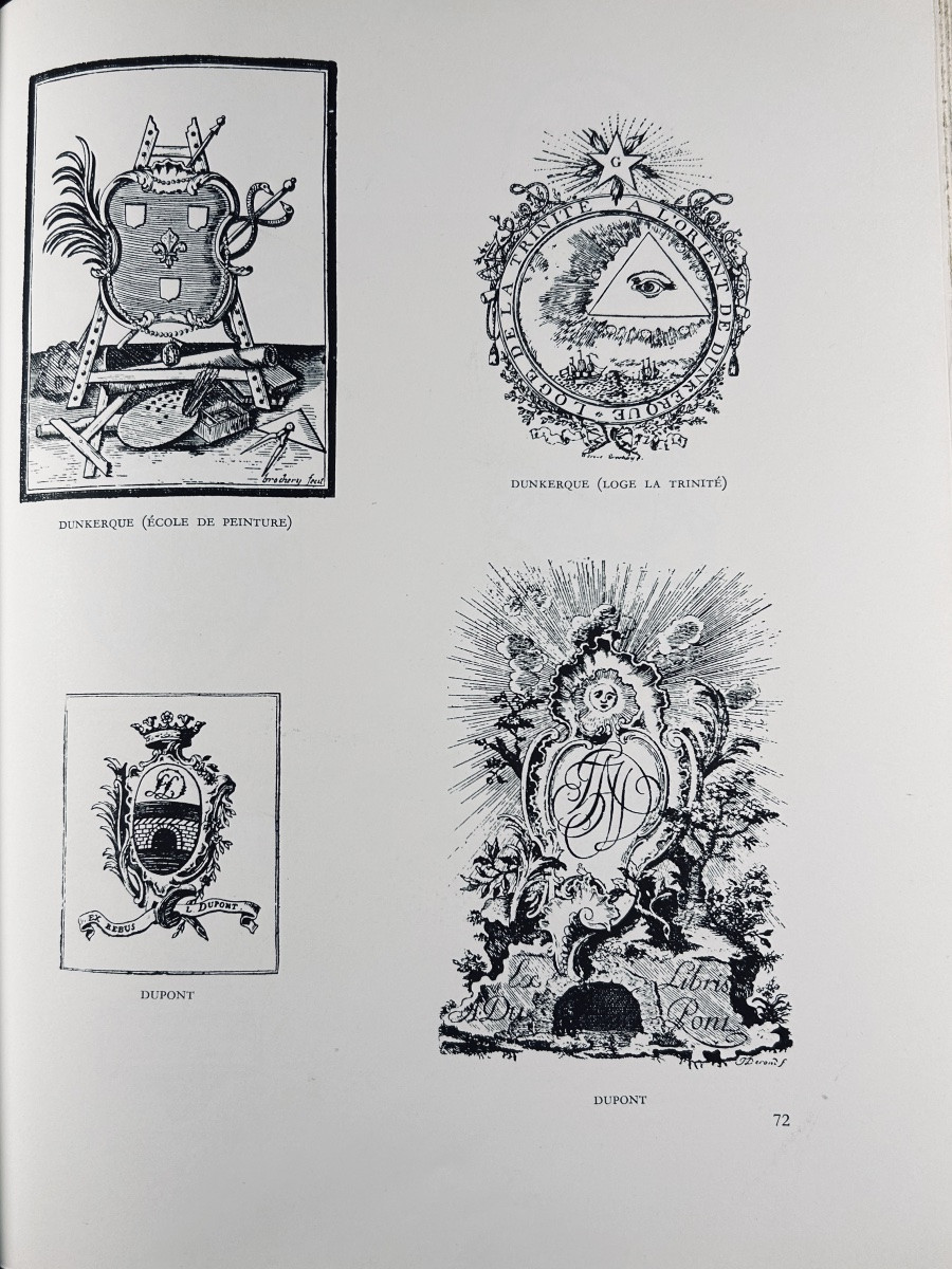 Denis Du Péage (paul) - Bookplate Of Flanders And Artois. Text. Album. Lille, Raoult, 1934.-photo-4