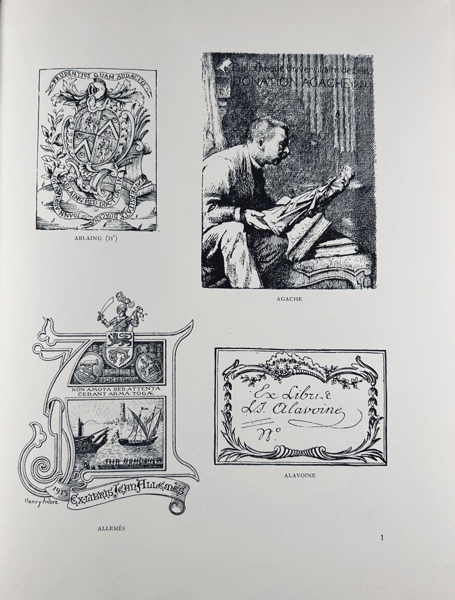Denis Du Péage (paul) - Bookplate Of Flanders And Artois. Text. Album. Lille, Raoult, 1934.-photo-7
