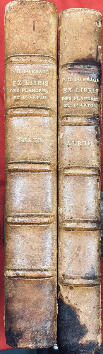 Denis Du Péage (paul) - Bookplate Of Flanders And Artois. Text. Album. Lille, Raoult, 1934.-photo-8