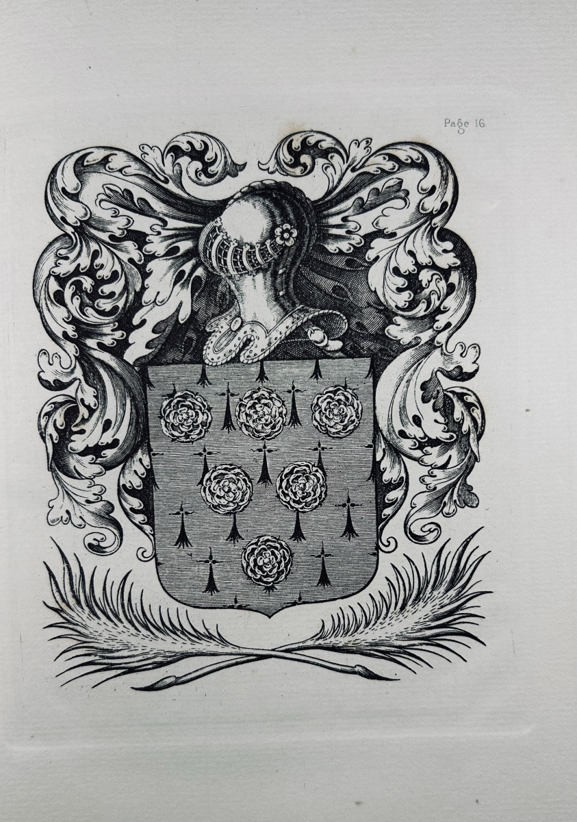 POULT-MALASSIS - Les ex-libris français depuis leur origine jusqu'à nos jours. 1875, relié.-photo-4