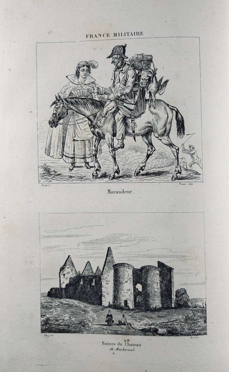 Hugo - Military France. History Of The French Land And Sea Armies From 1792 To 1833.-photo-4