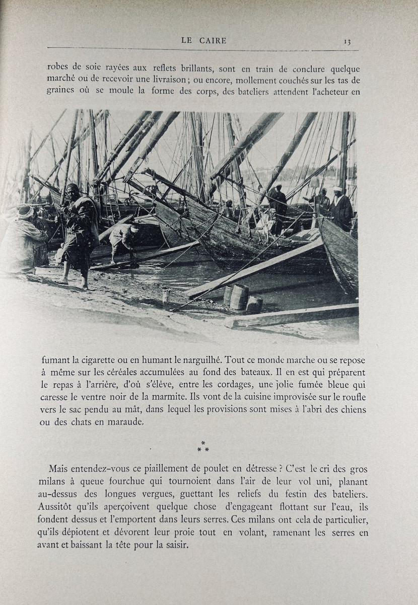 LALLEMAND (Ch.) - Le Caire. Alger, Gervais-Courtellemont & Cie, 1894, cartonnage d'éditeur.-photo-3