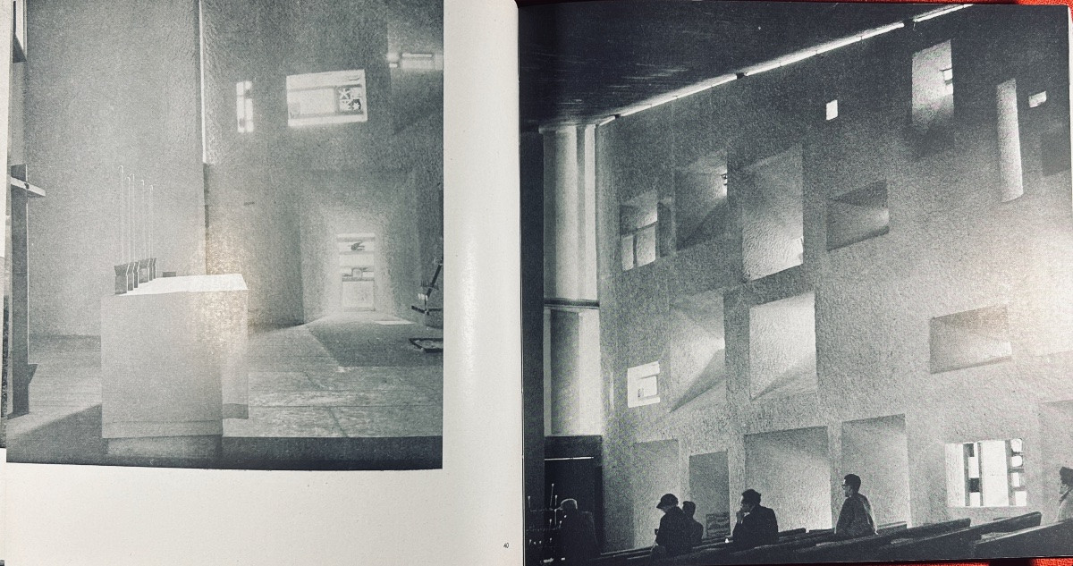 LE CORBUSIER - Chapelle N.-D. du haut à Ronchamp. Les Cahiers Forces Vives, 1957, broché.-photo-6