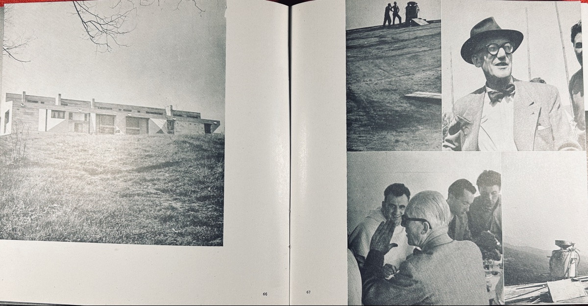 LE CORBUSIER - Chapelle N.-D. du haut à Ronchamp. Les Cahiers Forces Vives, 1957, broché.-photo-8