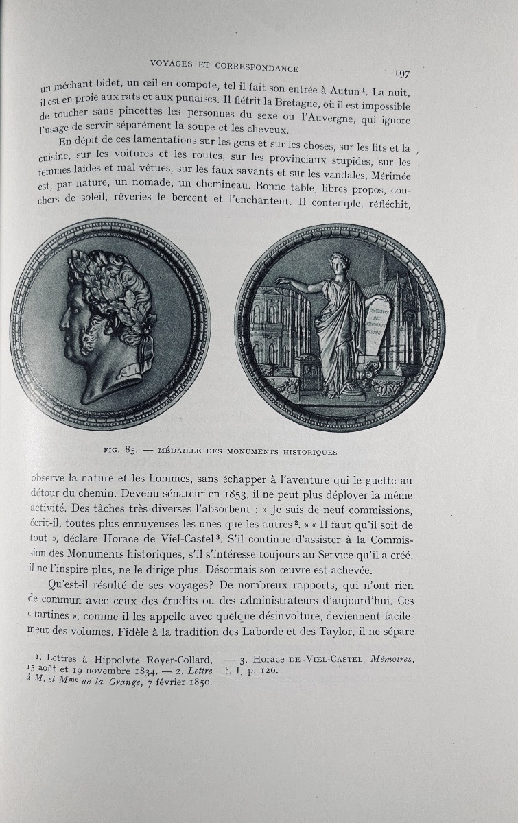 Léon (paul) - The Life Of French Monuments. Destruction. Restoration. Picard, 1951, Hardcover.-photo-1