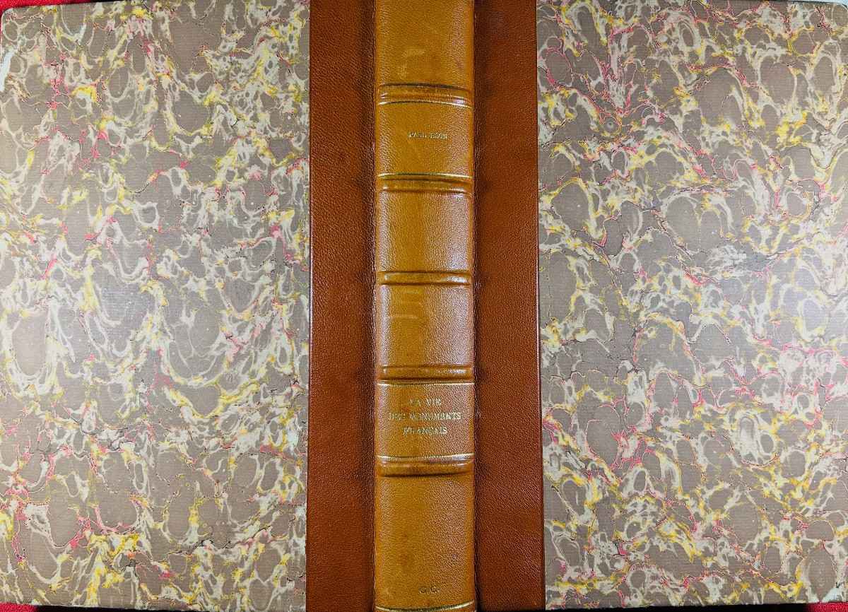 Léon (paul) - The Life Of French Monuments. Destruction. Restoration. Picard, 1951, Hardcover.-photo-8